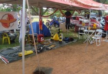 Bombeiros de Formosa fazem trabalho preventivo durante o 1º Encontro de Motociclistas