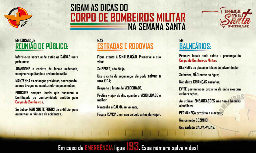 Operação Semana Santa - Folheto