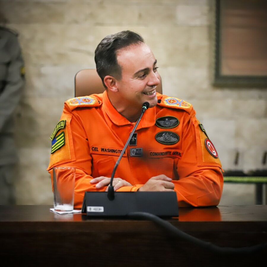 CBMGO participa de assinatura do termo de cooperação promovida pelo TJGO e SSP