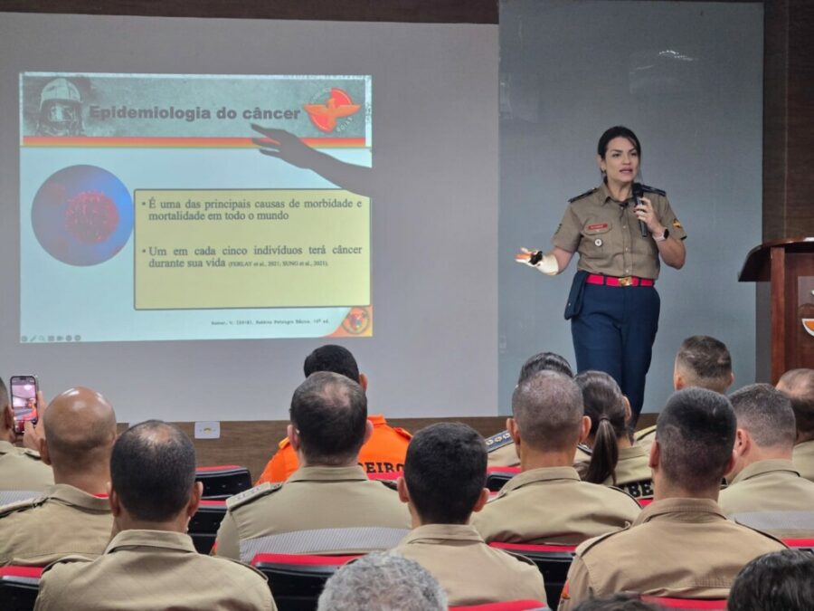 CBMGO promove palestra sobre prevenção ao câncer de boca