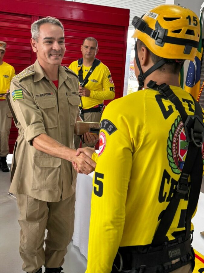 O CBMGO realizou a formatura do curso 4° Curso de Atendimento à Tentativa de Suicídio – CATS