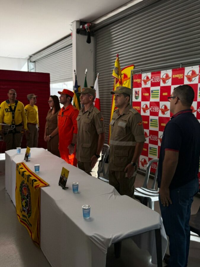 O CBMGO realizou a formatura do curso 4° Curso de Atendimento à Tentativa de Suicídio – CATS
