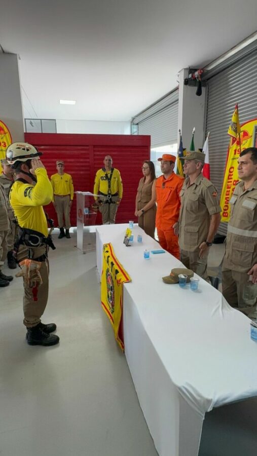 O CBMGO realizou a formatura do curso 4° Curso de Atendimento à Tentativa de Suicídio – CATS