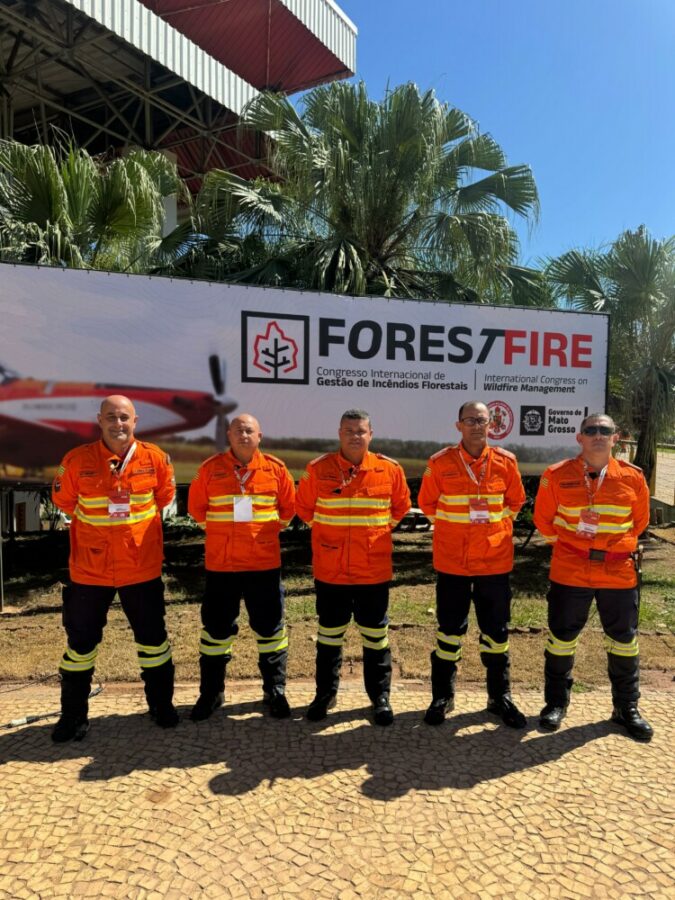 CBMGO participa do Congresso Internacional de Gestão de Incêndios Florestais – FORESTFIRE, no Mato Grosso
