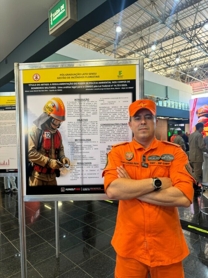 CBMGO participa do Congresso Internacional de Gestão de Incêndios Florestais – FORESTFIRE, no Mato Grosso