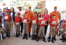 BOMBEIRO MIRIM ITINERANTE CHEGA A CAVALCANTE