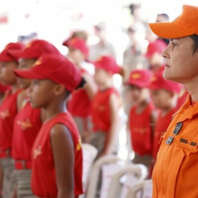 BOMBEIRO MIRIM ITINERANTE CHEGA A CAVALCANTE