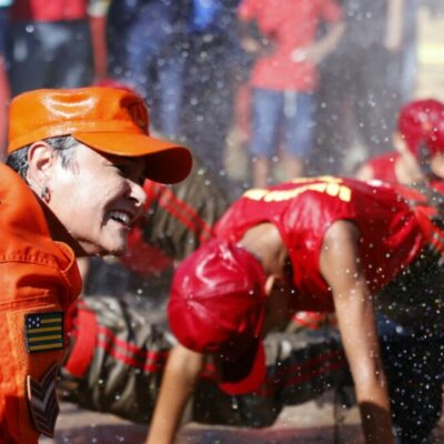 BOMBEIRO MIRIM ITINERANTE CHEGA A CAVALCANTE