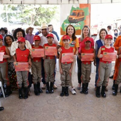 BOMBEIRO MIRIM ITINERANTE CHEGA A CAVALCANTE