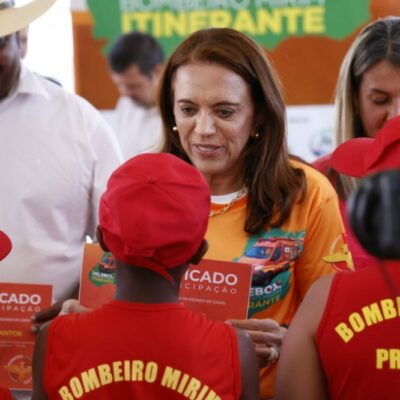 BOMBEIRO MIRIM ITINERANTE CHEGA A CAVALCANTE