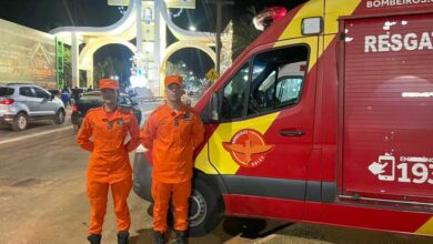 Bombeiros Militares presentes na Operação Romaria em Trindade