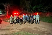 Bombeiros em Rio Verde localizam 9 adolescentes perdidos em mata com apoio de drone