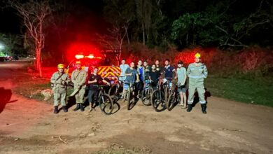 Bombeiros em Rio Verde localizam 9 adolescentes perdidos em mata com apoio de drone