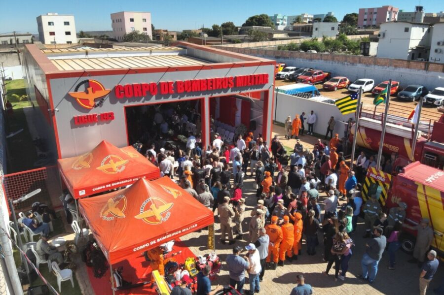 CBMGO inaugurou Destacamento de Novo Gama e ampliou cobertura na região do Entorno