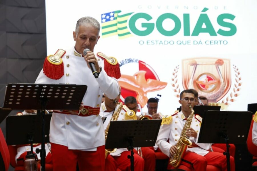 Concerto da Banda do CBMGO na Alego reúne clássicos da trilha sonora do cinema