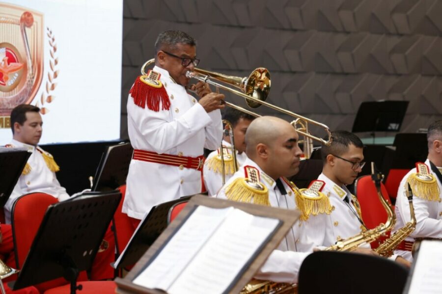Concerto da Banda do CBMGO na Alego reúne clássicos da trilha sonora do cinema