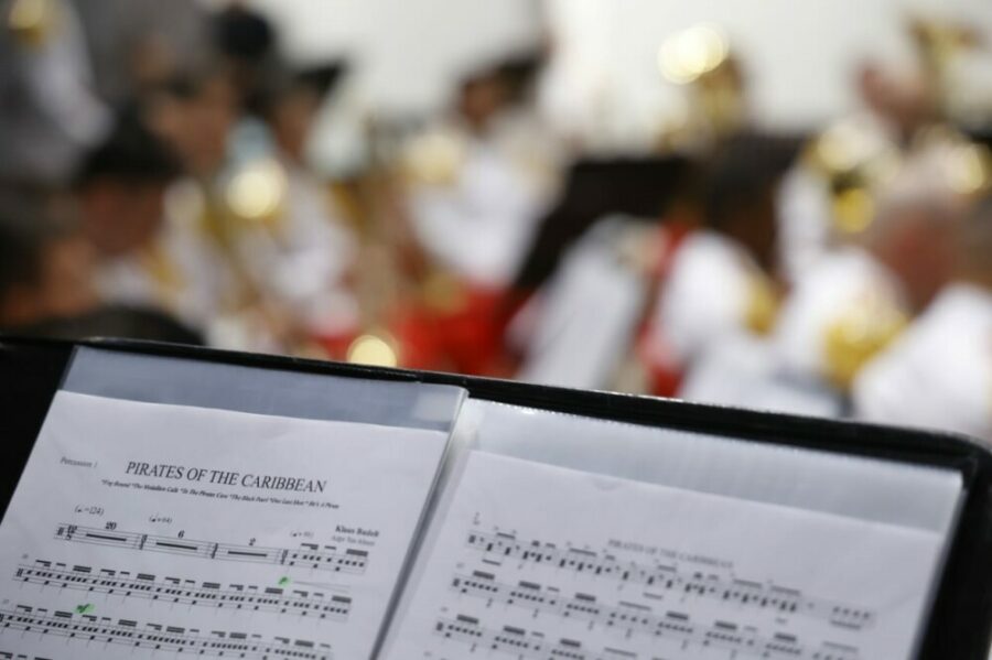 Concerto da Banda do CBMGO na Alego reúne clássicos da trilha sonora do cinema