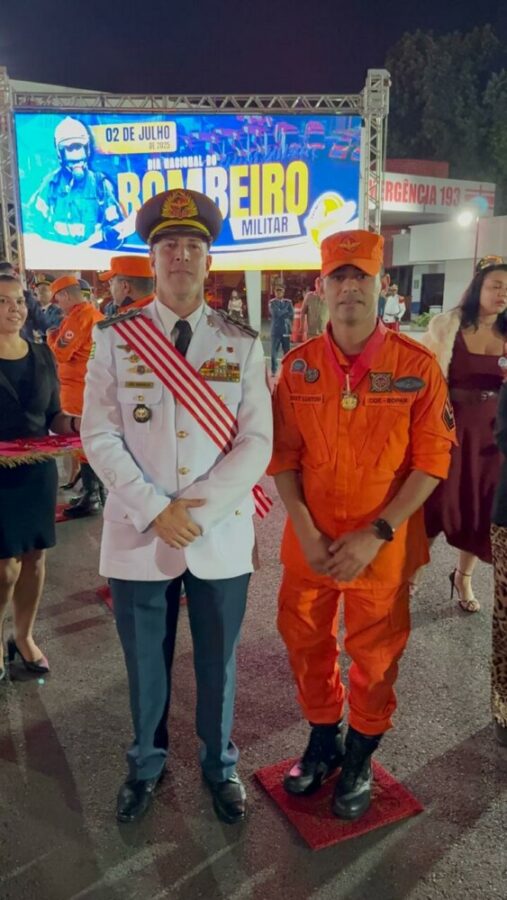 Entrega da Medalha Dom Pedro II marca o Dia Nacional do Bombeiro em Goiás