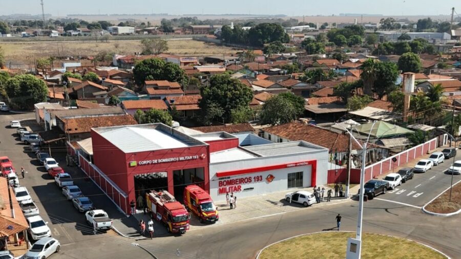 CBMGO inaugura Destacamento Bombeiro Militar em Acreúna