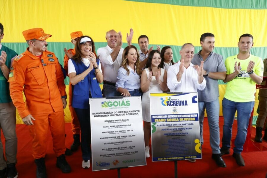 CBMGO inaugura Destacamento Bombeiro Militar em Acreúna
