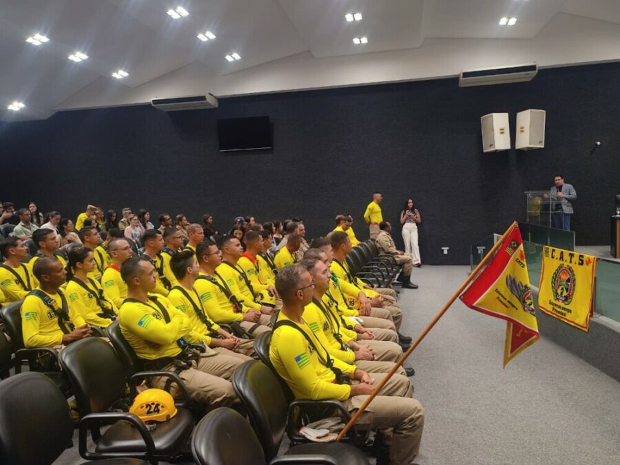 Aula Inaugural do V CATS – CBMGO | Goianésia