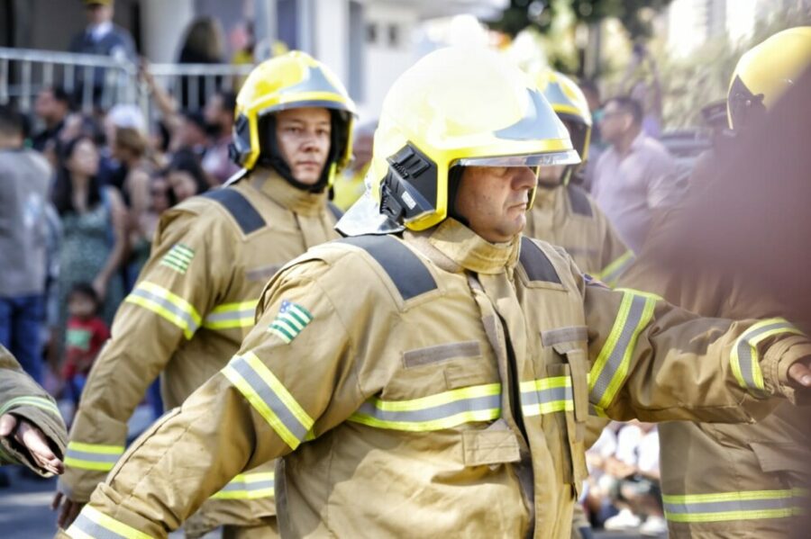 O @CBMGO marcou presença no desfile cívico militar em comemoração ao Dia da Independência do Brasil.