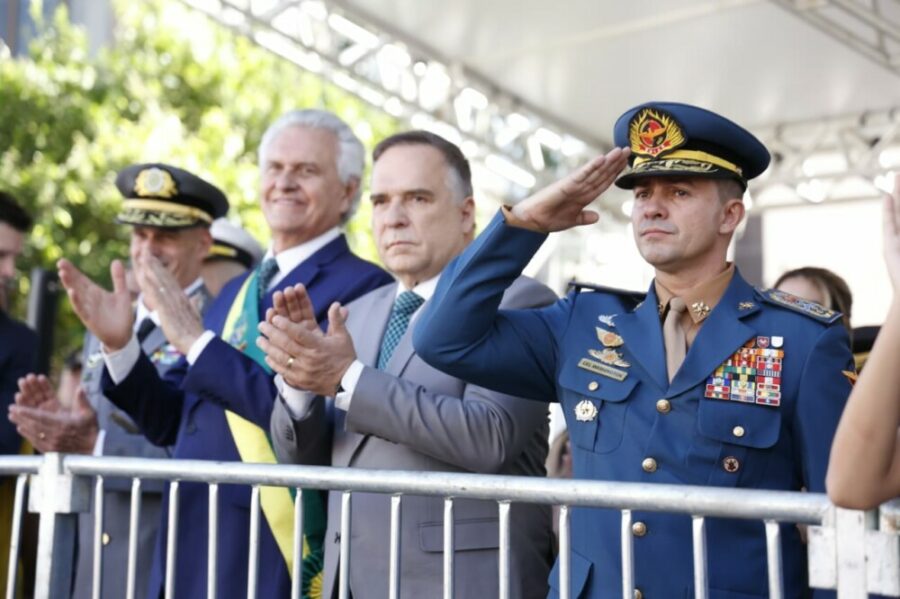 O @CBMGO marcou presença no desfile cívico militar em comemoração ao Dia da Independência do Brasil.