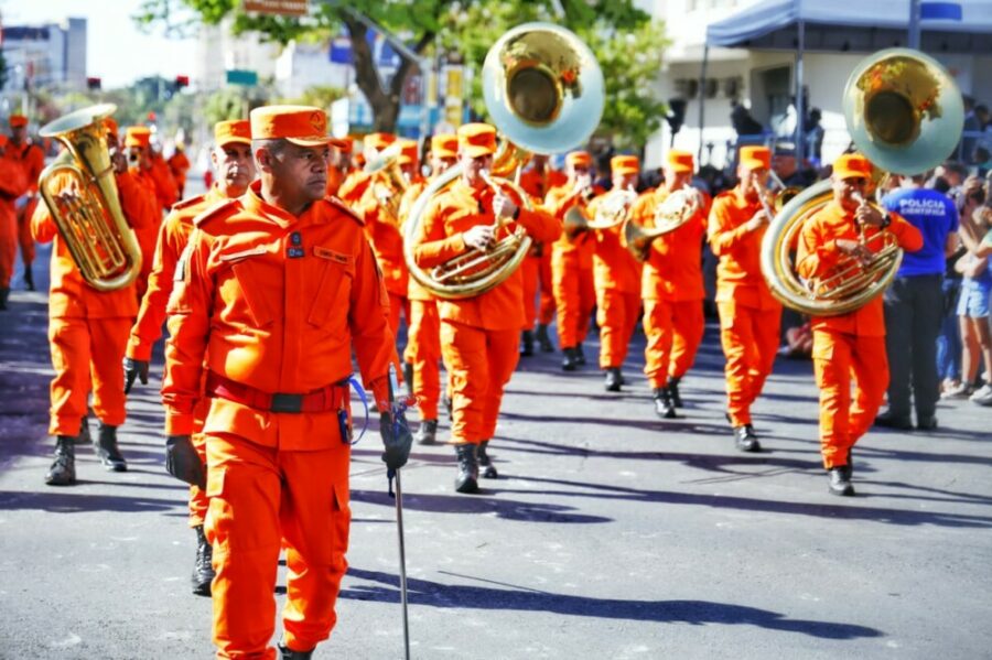 O @CBMGO marcou presença no desfile cívico militar em comemoração ao Dia da Independência do Brasil.