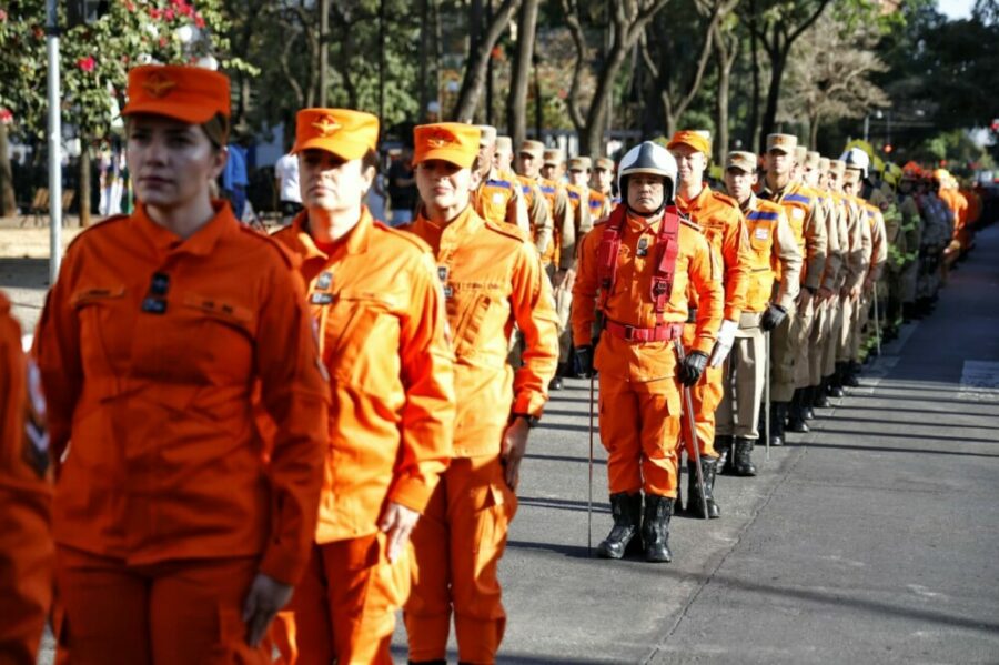 O @CBMGO marcou presença no desfile cívico militar em comemoração ao Dia da Independência do Brasil.
