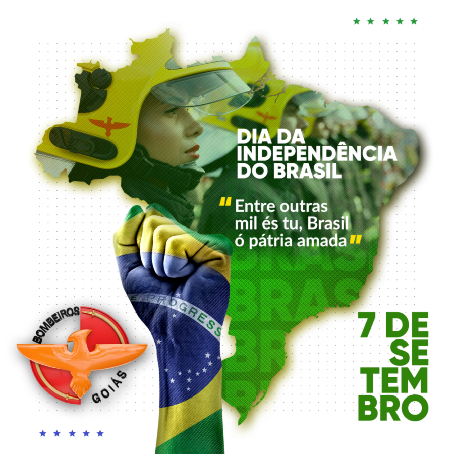 O @CBMGO marcou presença no desfile cívico militar em comemoração ao Dia da Independência do Brasil.