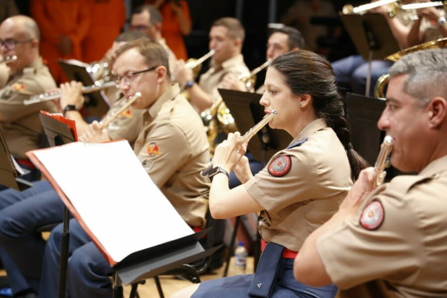 Apresentação Musical do CBMGO celebra 36 anos de emancipação no Teatro Basileu França na segunda feira