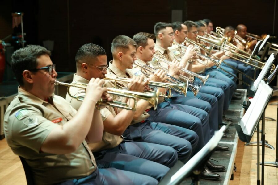 Apresentação Musical do CBMGO celebra 36 anos de emancipação no Teatro Basileu França na segunda feira
