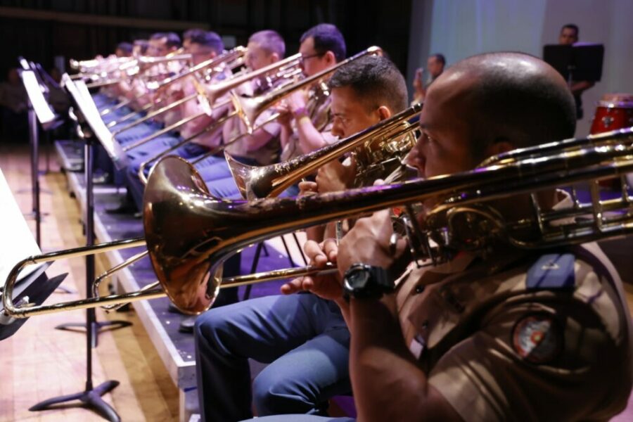 Apresentação Musical do CBMGO celebra 36 anos de emancipação no Teatro Basileu França na segunda feira