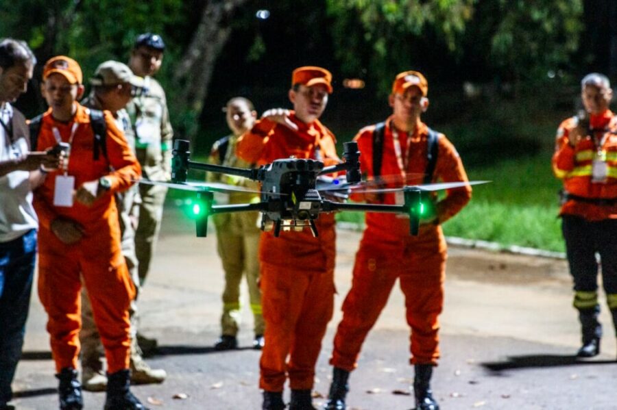 CBMGO participa do I Encontro Nacional de Aviação Pública não Tripulada!