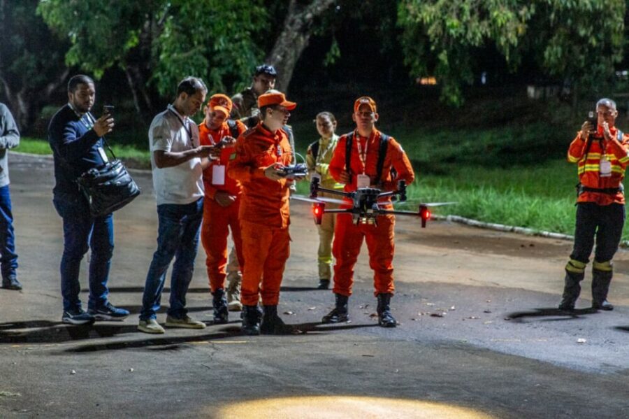 CBMGO participa do I Encontro Nacional de Aviação Pública não Tripulada!