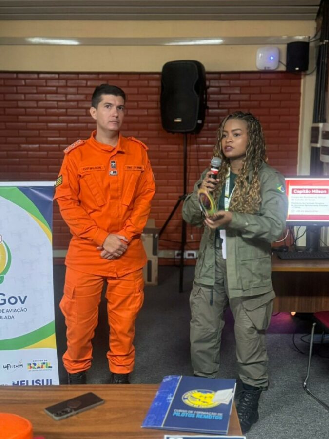 CBMGO participa do I Encontro Nacional de Aviação Pública não Tripulada!