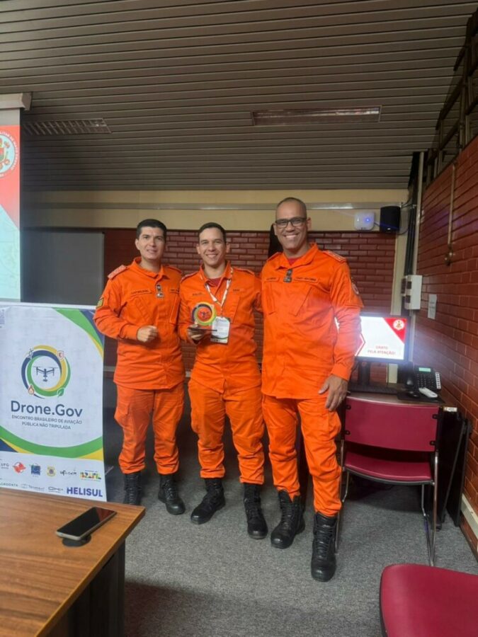 CBMGO participa do I Encontro Nacional de Aviação Pública não Tripulada!