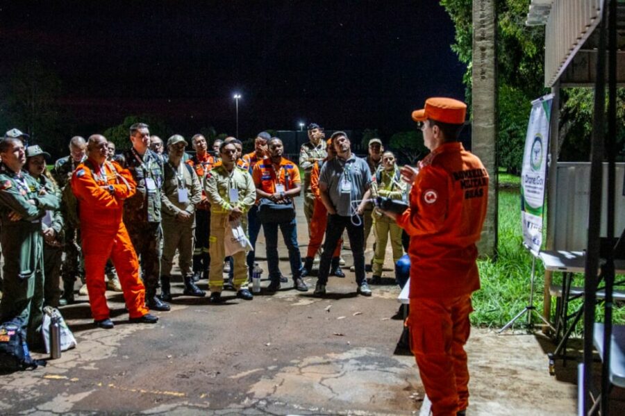 CBMGO participa do I Encontro Nacional de Aviação Pública não Tripulada!