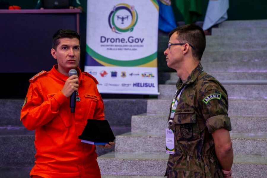 CBMGO participa do I Encontro Nacional de Aviação Pública não Tripulada!