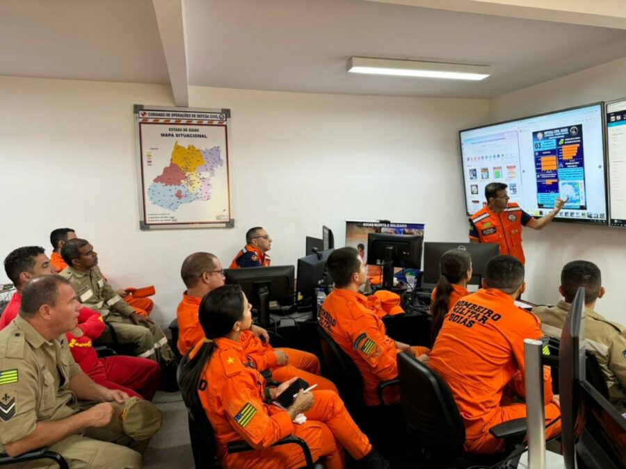 CBMGO realiza treinamento de capacitação para atuação no período chuvoso