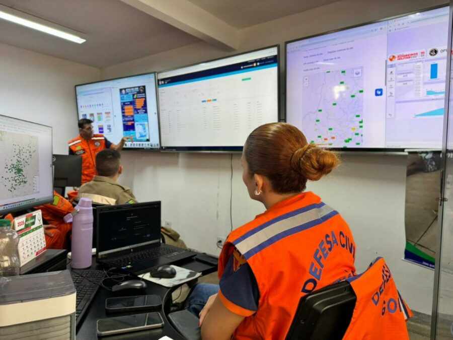 CBMGO realiza treinamento de capacitação para atuação no período chuvoso