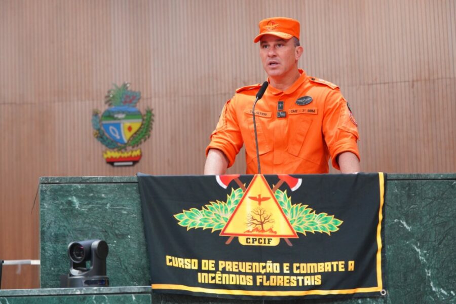 Bombeiros Militares da Operação Cerrado Vivo são homenageados na Alego