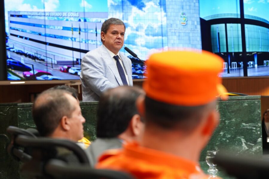 Bombeiros Militares da Operação Cerrado Vivo são homenageados na Alego