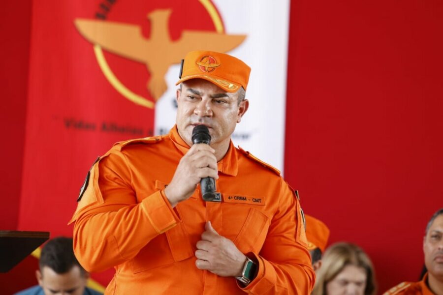 CBMGO realizou a entrega da nova viatura ABTS 30 para a 26ª CIBM, em Valparaíso