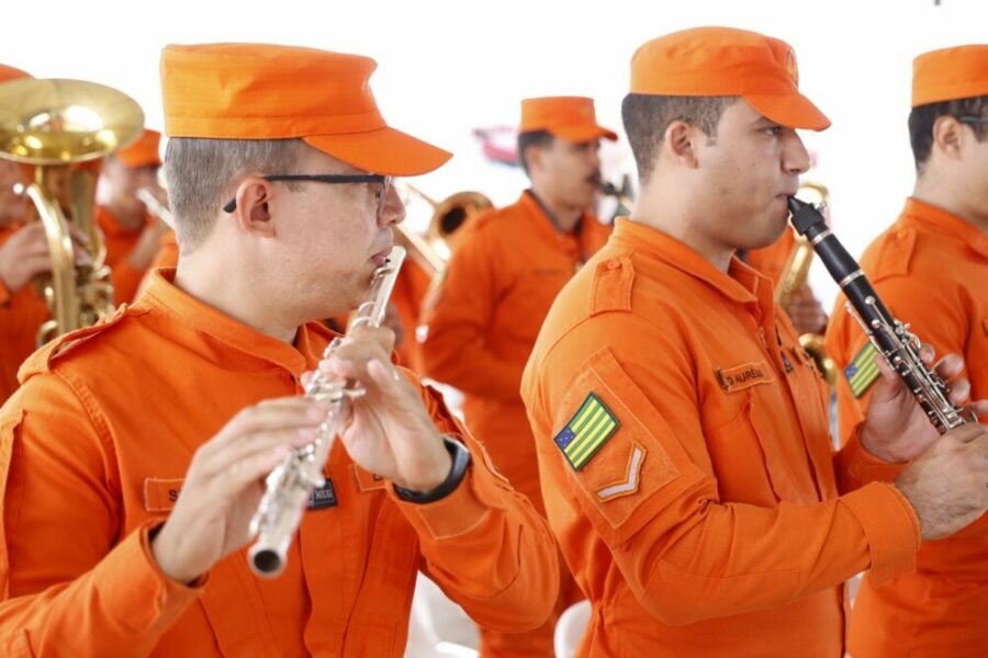 CBMGO realizou a entrega da nova viatura ABTS 30 para a 26ª CIBM, em Valparaíso