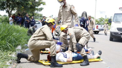 🚒 CBMGO participa do 5º Simulado de Catástrofe e Desastre do HUGOL