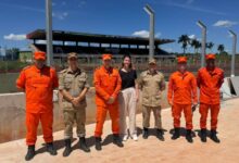 O CBMGO faz visita técnica de inspeção às obras de revitalização do Autódromo Internacional de Goiânia