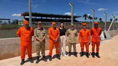 O CBMGO faz visita técnica de inspeção às obras de revitalização do Autódromo Internacional de Goiânia
